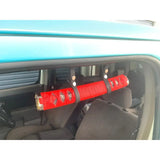 Universal 20cm JDM Samurai Roof Tsurikawa Handle Red+Black