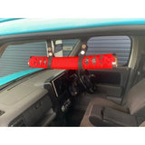 Universal 20cm JDM Samurai Roof Tsurikawa Handle Red+Black