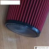 Universal 76Mm And 240Mm Height Cold Air Filter Red Work 76Mm Air Intake - Tokyo Tom's
