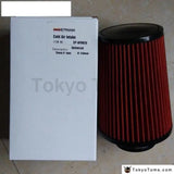 Universal 76Mm And 240Mm Height Cold Air Filter Red Work 76Mm Air Intake - Tokyo Tom's