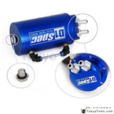 Universal Aluminum Alloy Reservoir Oil Catch Can Tank Color :Red,Blue,Black,Silver - Tokyo Tom's