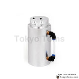 Universal Aluminum Alloy Reservoir Oil Catch Can Tank Color :Red,Blue,Black,Silver - Tokyo Tom's