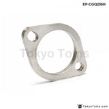 Universal Exhaust Flange 2.5" Catback Exhaust 2 Blots Downpipe Muffler Cat Weldable - Tokyo Tom's