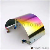 Universal Titanium Blue Stainless Steel Air Intake Filter Cover Heat Shield Fit For 2.5-5"  Filter - Tokyo Tom's