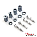 Universal1" Billet Hood Vent Spacer Riser Kits