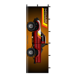 Nobori Hilux Retro Off-Road Flag