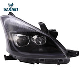Vland Factory Car Accessories Head Lamp for Toyota Avanza 2012-2015 LED Headlight with H7 BI Xenon Lens - Tokyo Tom's