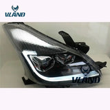 Vland Factory Car Accessories Head Lamp for Toyota Avanza 2012-2015 LED Headlight with H7 BI Xenon Lens - Tokyo Tom's
