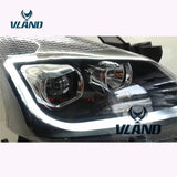Vland Factory Car Accessories Head Lamp for Toyota Avanza 2012-2015 LED Headlight with H7 BI Xenon Lens - Tokyo Tom's