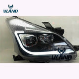 Vland Factory Car Accessories Head Lamp for Toyota Avanza 2012-2015 LED Headlight with H7 BI Xenon Lens - Tokyo Tom's