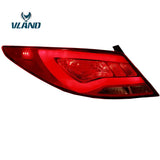 Vland Factory Car Accessories Tail Lamp for Accent Verna Solaris LED Tail Light With DRL+Reverse+Brake - Tokyo Tom's