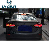 Vland Factory Car Accessories Tail Lamp for Chevrolet Cruze 2017-2018 LED Tail Light with LED Moving Signal - Tokyo Tom's