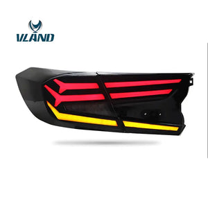 Vland Factory Car Accessories Tail Lamp for Honda Accord 10th 2018 LED Tail Light with Sequential Indicator - Tokyo Tom's