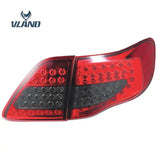 Vland Factory Car Accessories Tail Lamp for Toyota Corolla 2007-2010 LED Tail Light With DRL+Reverse+Signal Light - Tokyo Tom's