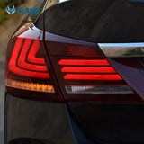 Vland Factory for Led Tail Lamp for Honda Accord 2013-2015 with Flashing Signal+Led Moving Tail Light - Tokyo Tom's