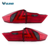 Vland Factory for Led Tail Lamp for Honda City 2014-2016 Tail Light with DRL+Reverse+Signal+Brake Red+plug and play - Tokyo Tom's