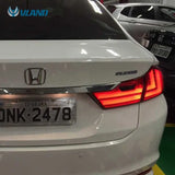 Vland Factory for Led Tail Lamp for Honda City 2014-2016 Tail Light with DRL+Reverse+Signal+Brake Red+plug and play - Tokyo Tom's