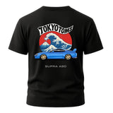 Tokyo Toms Toyota Supra A80 Wave T-Shirt