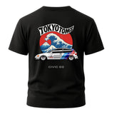 Tokyo Toms Honda Civic EG Wave T-Shirt