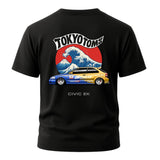 Tokyo Toms Honda Civic EK Wave T-Shirt