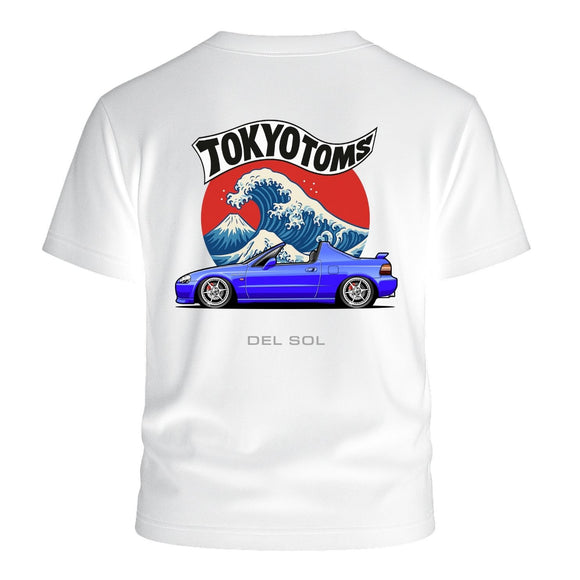 Tokyo Toms Honda Del Sol Wave T-Shirt