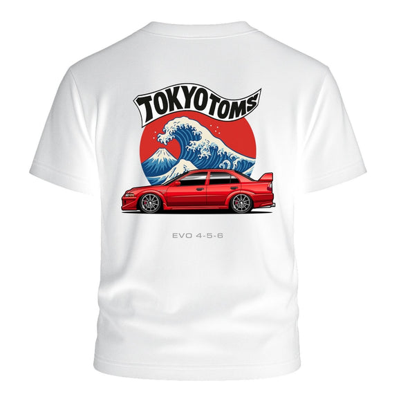 Tokyo Toms Mitsubishi EVO 4-6 Wave T-Shirt