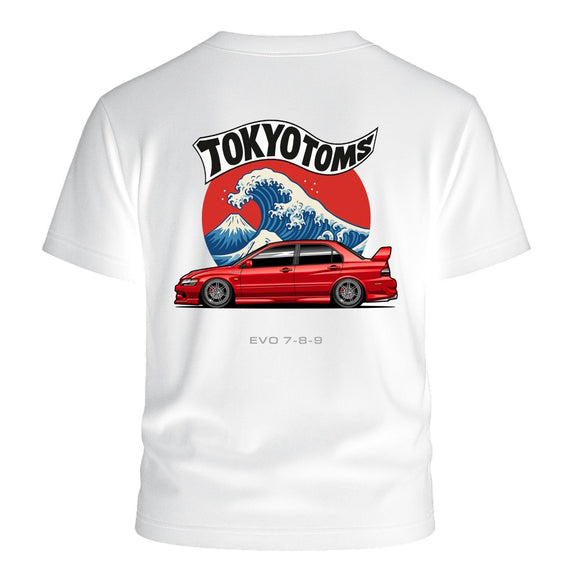 Tokyo Toms Mitsubishi EVO 7-9 Wave T-Shirt