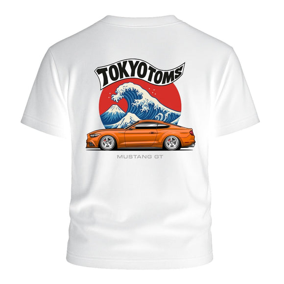 Tokyo Toms Ford Mustang GT Wave T-Shirt