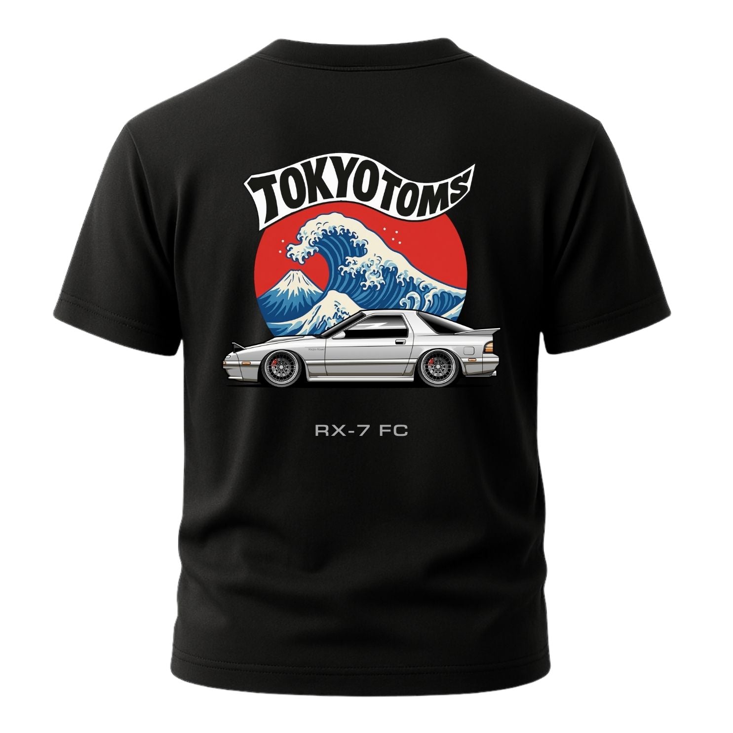 Tokyo Toms Mazda RX-7 FC Wave T-Shirt