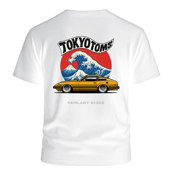 Tokyo Toms Nissan Fairlady S130Z Wave T-Shirt