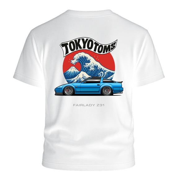 Tokyo Toms Nissan Fairlady Z31 Wave T-Shirt