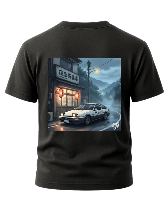 Initial D 30th Anniversary AE86 Fujiwara Tofu Shop T-Shirt