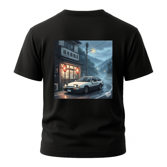 Initial D AE86  Misty  Shop Runs  T-Shirt