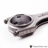 connecting rod rods for Mitsubishi 4G93 GSR 1.8L 1834cc 16V 19mm ARP 2000 8 pieces bolts 4340 aircraft chrome moly quality steel