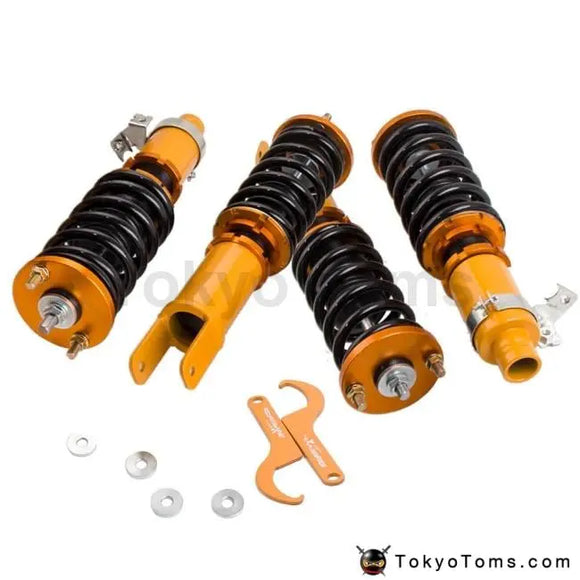 for Honda Civic EF 88-91 Full Coilovers Suspension Shocks Springs Struts fits JDM USDM