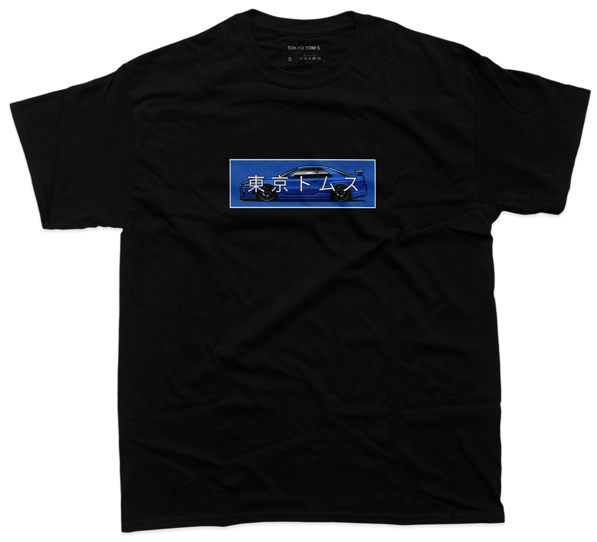 Nissan Skyline R34 - Chest Print T-Shirt - Tokyo Toms