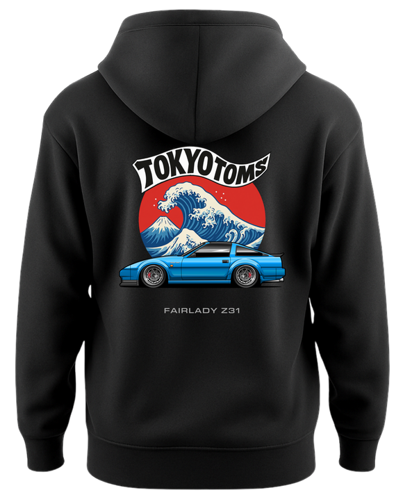 Tokyo Toms Nissan Fairlady Z31 Wave Hoodie