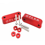 Multiple Colour Aluminum Racing Billet Hood Vent Spacer Risers with 4pcs fender washers For Honda Civic 92-95 EG / 96-00 EK - Tokyo Tom's