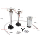 Universal 12V 115db Dual Trumpet Car Air Horn - Tokyo Tom's