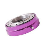 Universal Steering Wheel Quick Release Hub Adapter Neo Chrome - Tokyo Tom's
