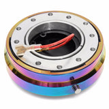 Universal Steering Wheel Quick Release Hub Adapter Neo Chrome - Tokyo Tom's