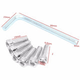 Universal Steering Wheel Quick Release Hub Adapter Neo Chrome - Tokyo Tom's